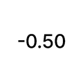 -0.50
