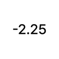-2.25