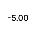 -5.00