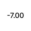 -7.00