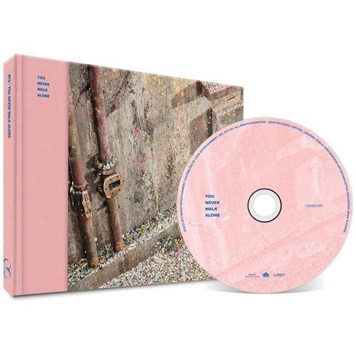 BTS You Never Walk Alone 2nd Special Album Right version pink album with CD