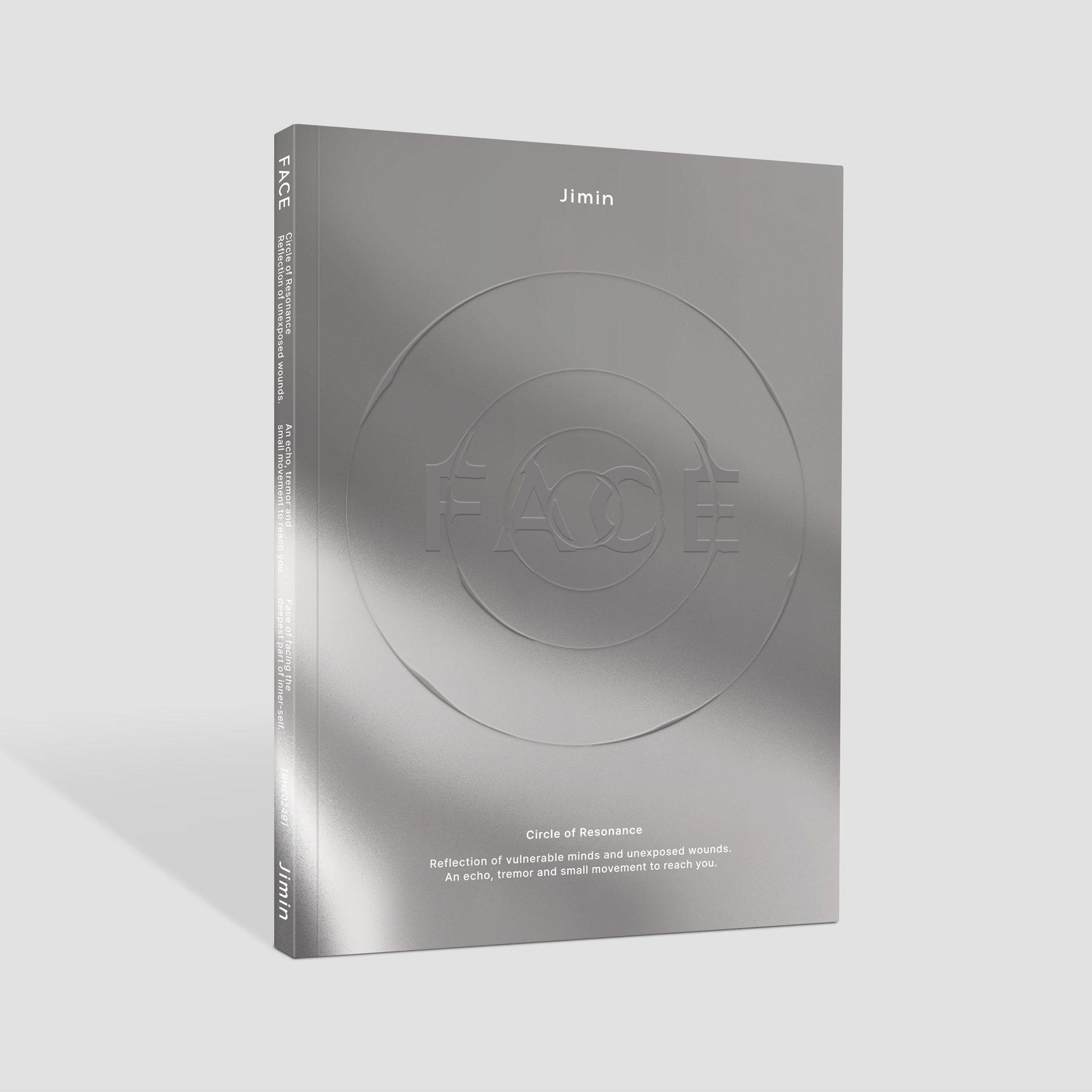 BTS Jimin FACE 1st Solo Album Invisible Face version front cover