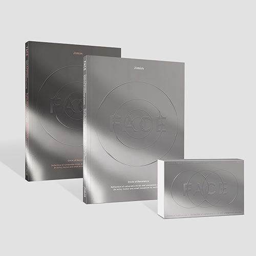 BTS Jimin FACE 1st Solo Album Invisible Face, Undefinable Face and Weverse Albums Ver. lineup
