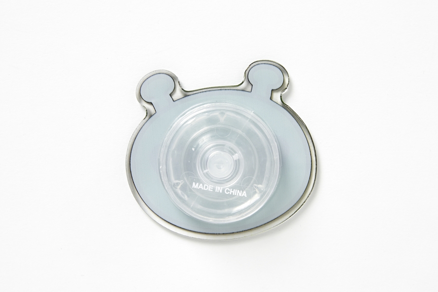 Artbox Gwaeki Tok Charm acrylic phone grip back with clear base, made in China