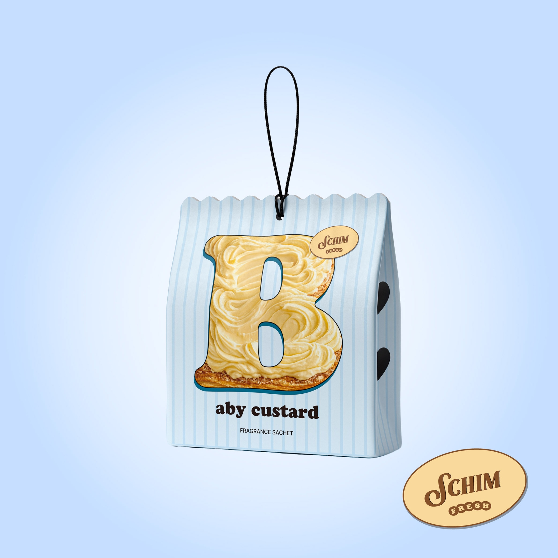 SCHIM Bakery Fragrance Sachet Baby Custard front view