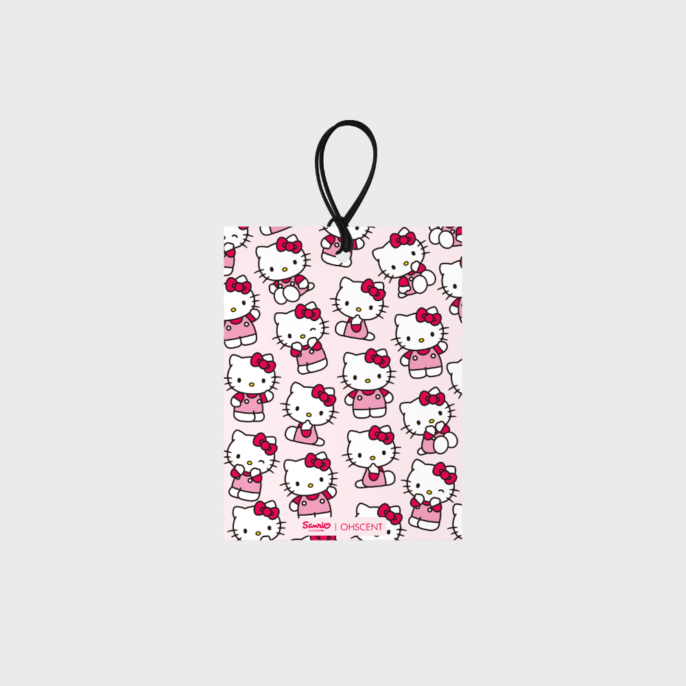 OHSCENT Hello Kitty Peaceful Mind Perfume Sachet all-over character pattern with hanging cord