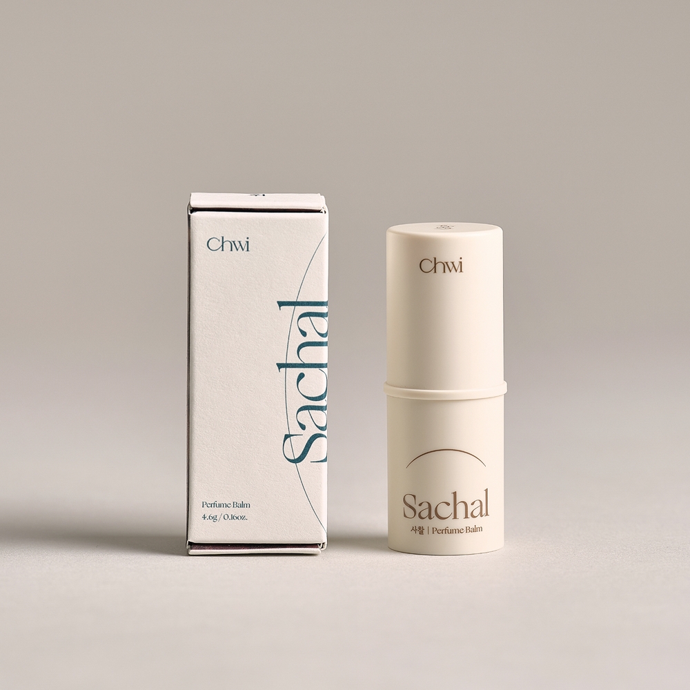 Chwi Sachal Perfume Balm 4.6g / 0.16oz stick and box package