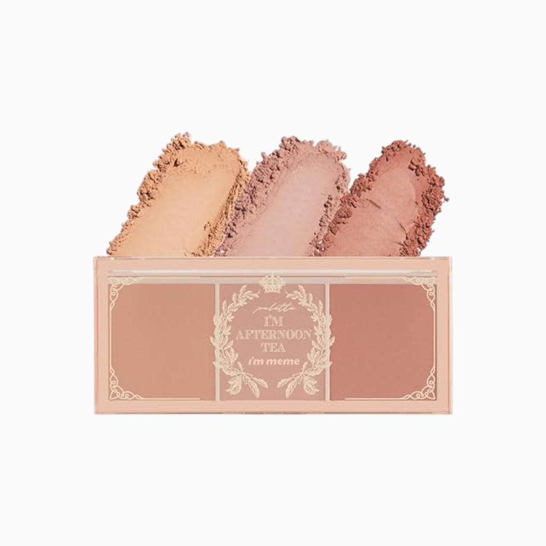 I'm meme I'M AFTERNOON TEA BLUSHER PALETTE MILK TEA TIME