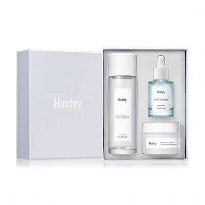 Huxley HYDRATION TRIO TONER ; EXTRACT IT + ESSENCE ; GRAB WATER + CREAM ; FRESH AND MORE