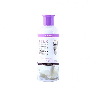 Farmstay MILK VISIBLE DIFFERENCE WHITE EMULSION 350ml