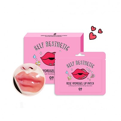 G9Skin Self aesthetic rose hydrogel lip patch 5P