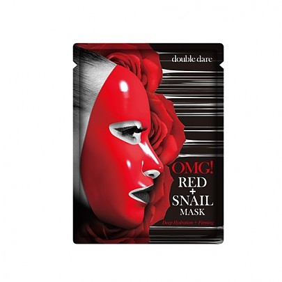double dare OMG! RED SNAIL MASK
