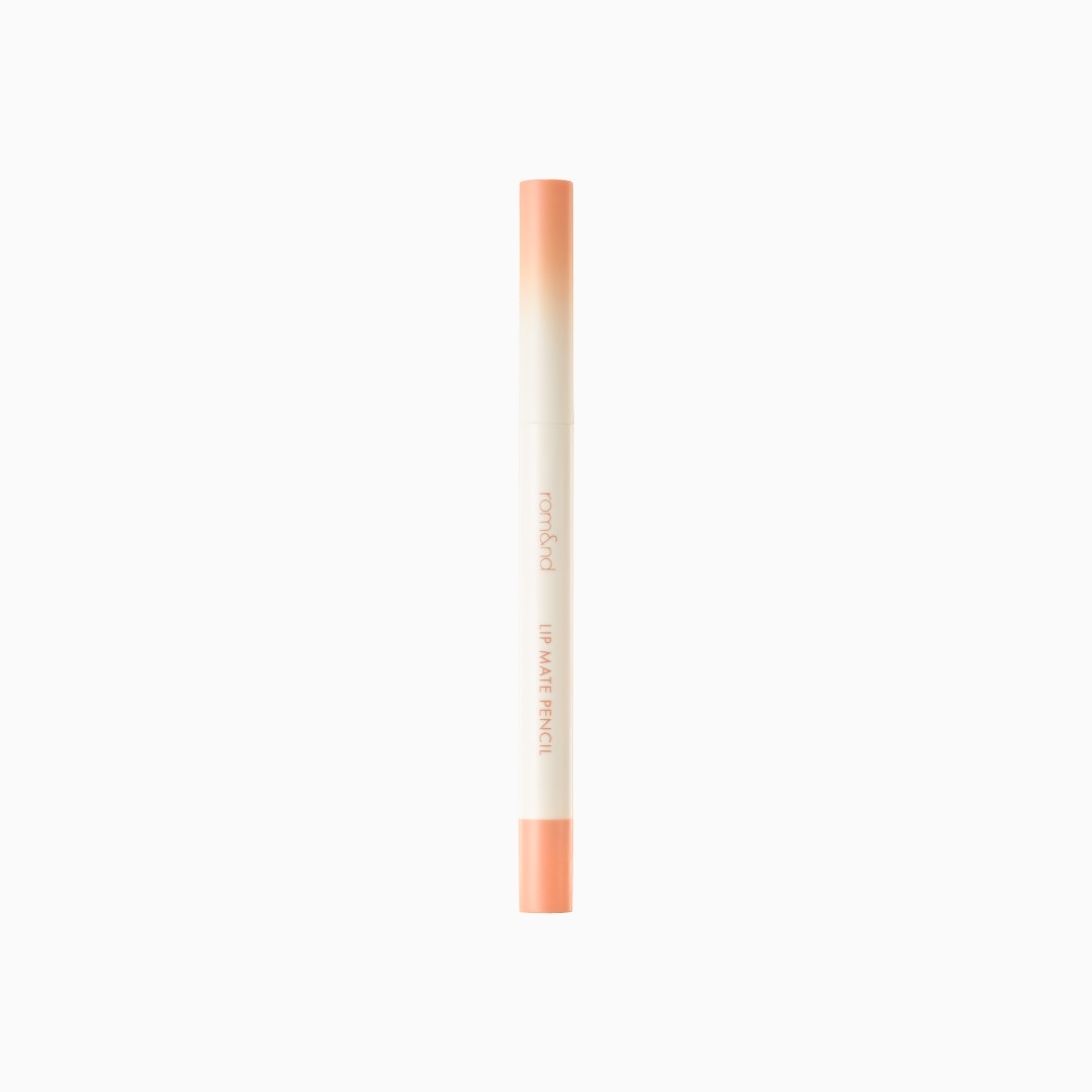 Rom&nd Lip Mate Pencil peach shade front view