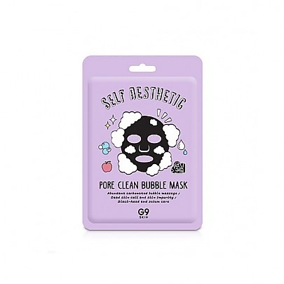 G9Skin Self aesthetic Pore clean Bubble mask 5P