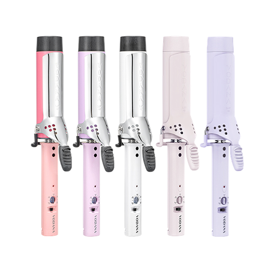 Glam Wave Curling Iron 40mm - maccaron