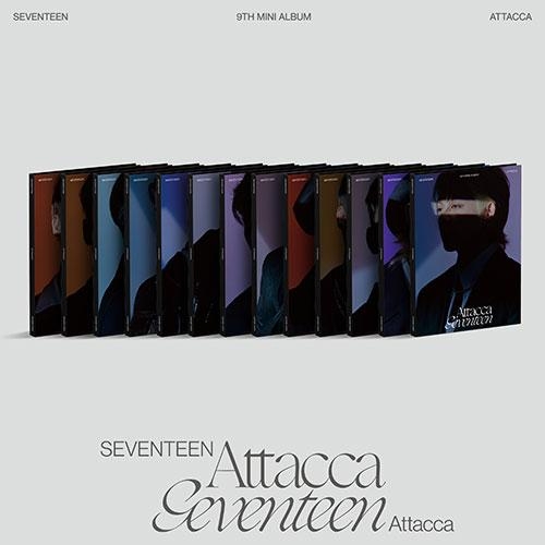 K-pop album SEVENTEEN - 9TH MINI ALBUM ATTACCA CARAT VER.RANDOM COVER