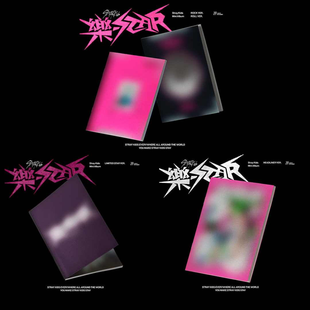K-pop album STRAY KIDS - ROCK STAR 8TH MINI ALBUM RANDOM