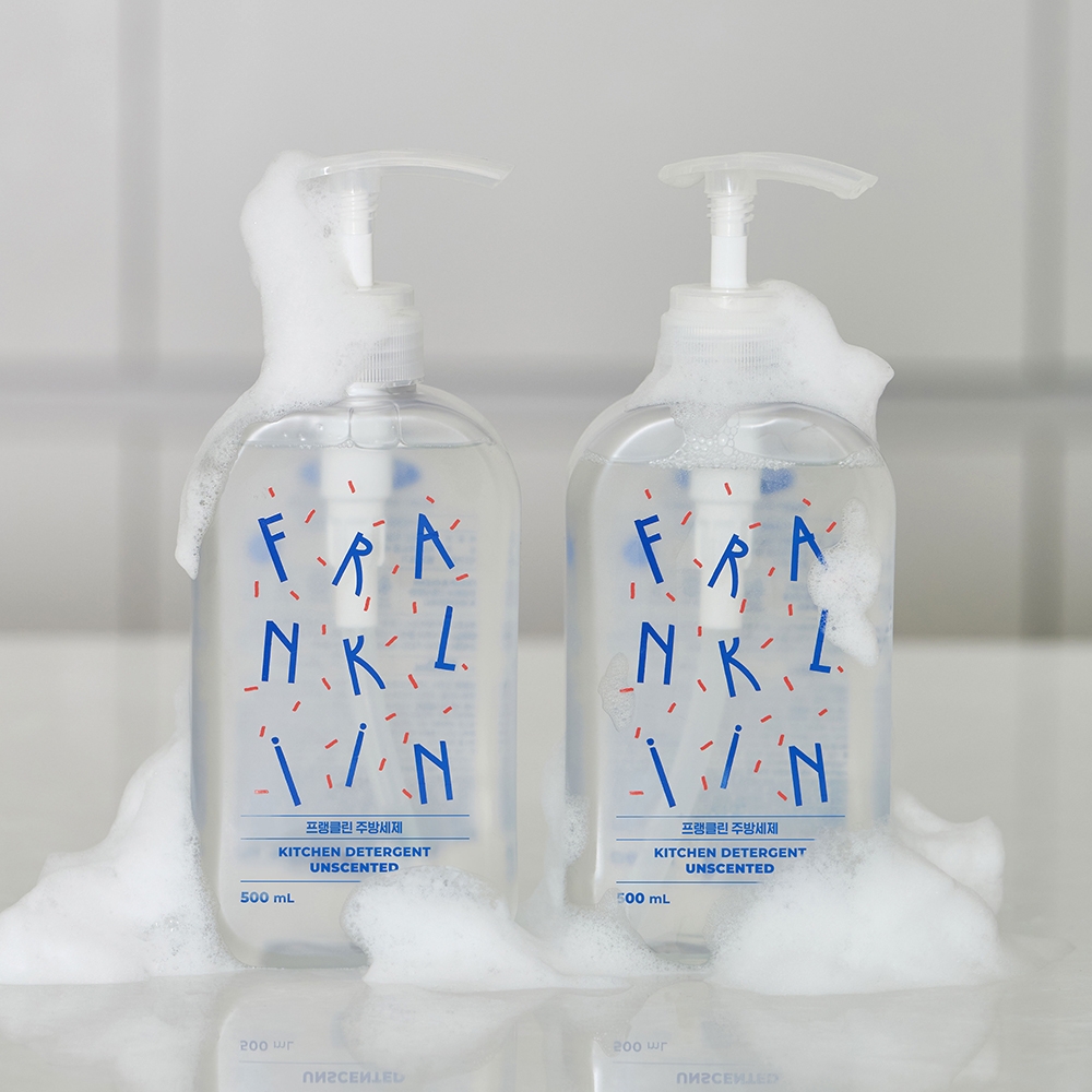 K-Lifestyle FRANKLiiN (1+1) Vegan Baby Dishwashing Detergent 500ml