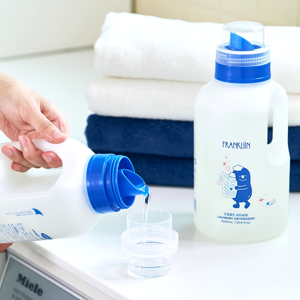 K-Lifestyle FRANKLiiN Fragrance-free laundry detergent 1L highly concentrated baby neutral detergent (1L)
