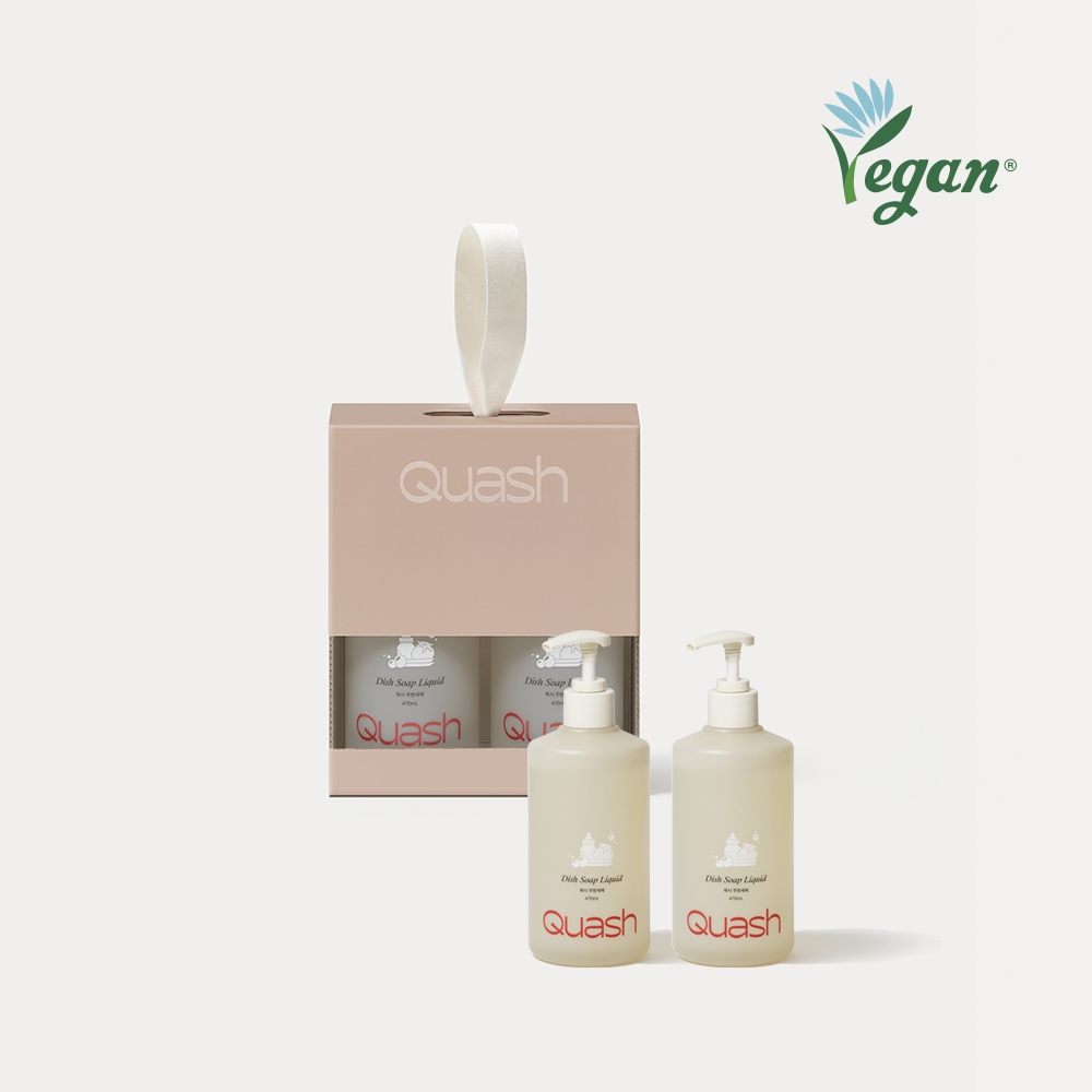 K-Lifestyle QUASH Vegan Dishwashing Detergent (2-pack)