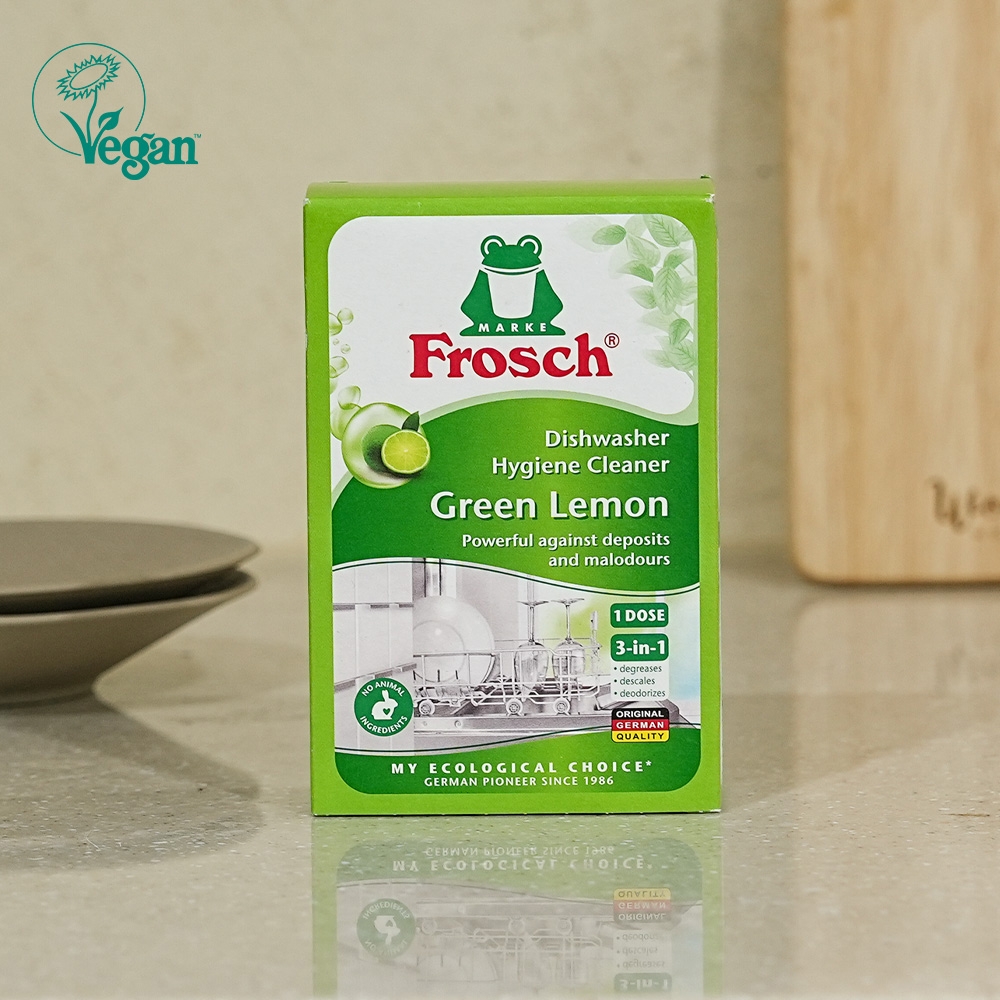 K-Lifestyle FROSCH German Vegan Dishwasher Cleaner 125g x 2
