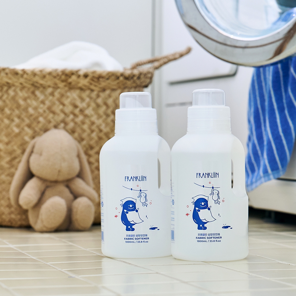 K-Lifestyle FRANKLiiN (1+1) Unscented Fabric Softener 1L Baby Fabric Rinse