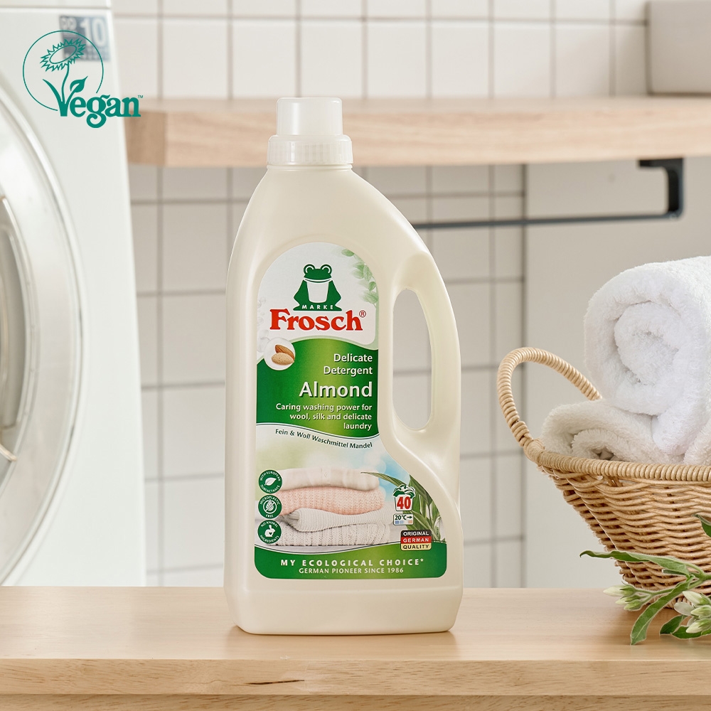 K-Lifestyle FROSCH German Almond Laundry Detergent (Wool/Delicate Care) 1.5L (1.5L)