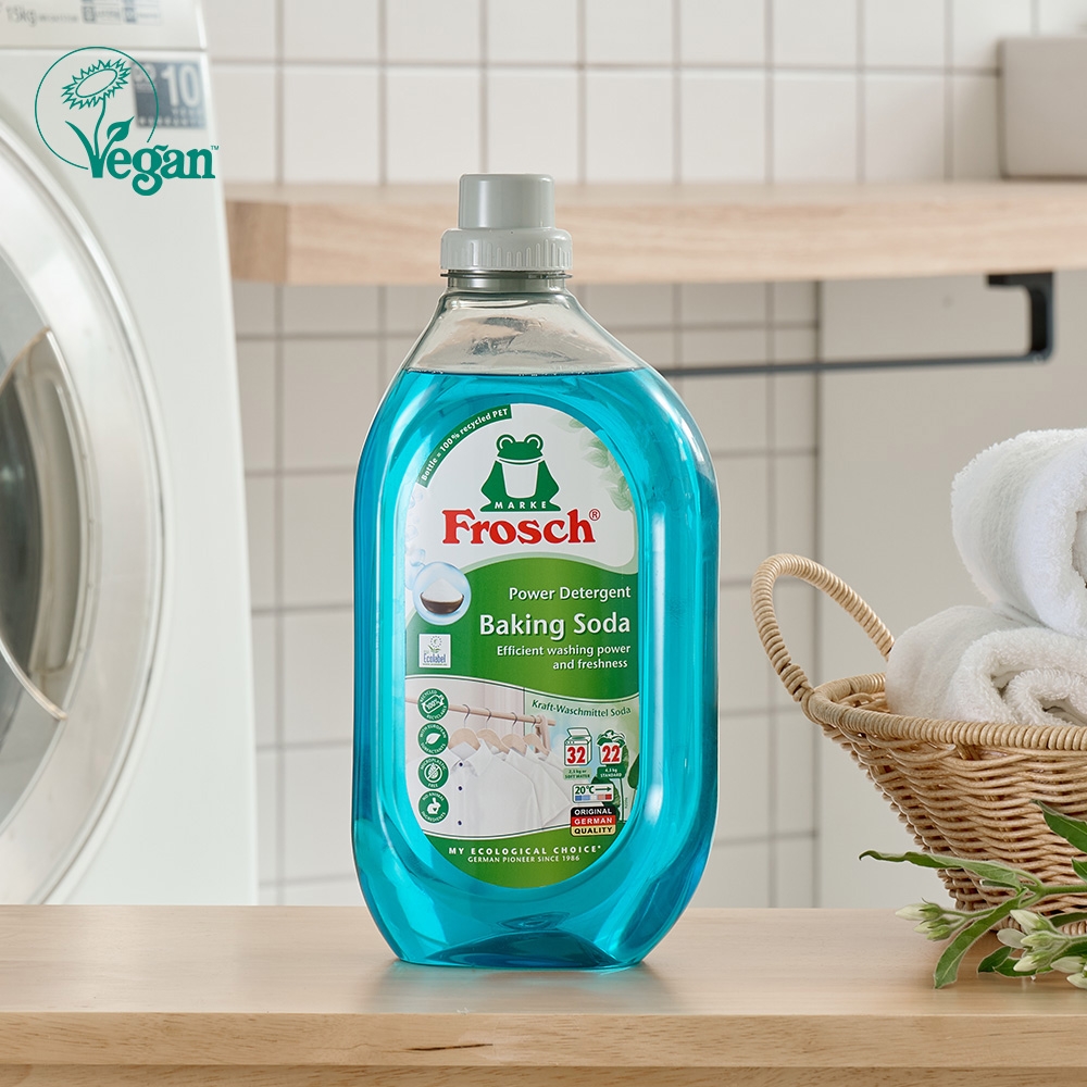 K-Lifestyle FROSCH German Baking Soda Laundry Detergent (White Clothes Care) 1.5L (1.5L)