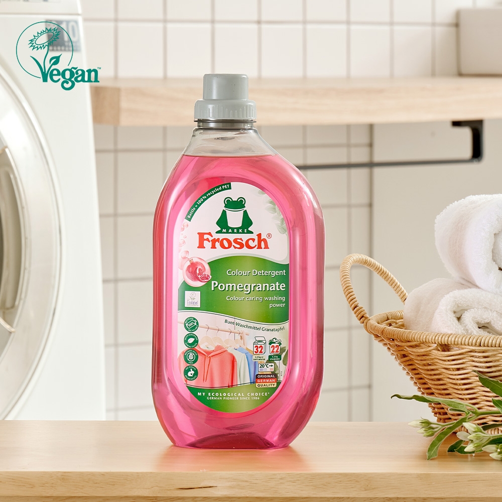 K-Lifestyle FROSCH German Pomegranate Laundry Detergent (Color Care) 1.5L (1.5L)