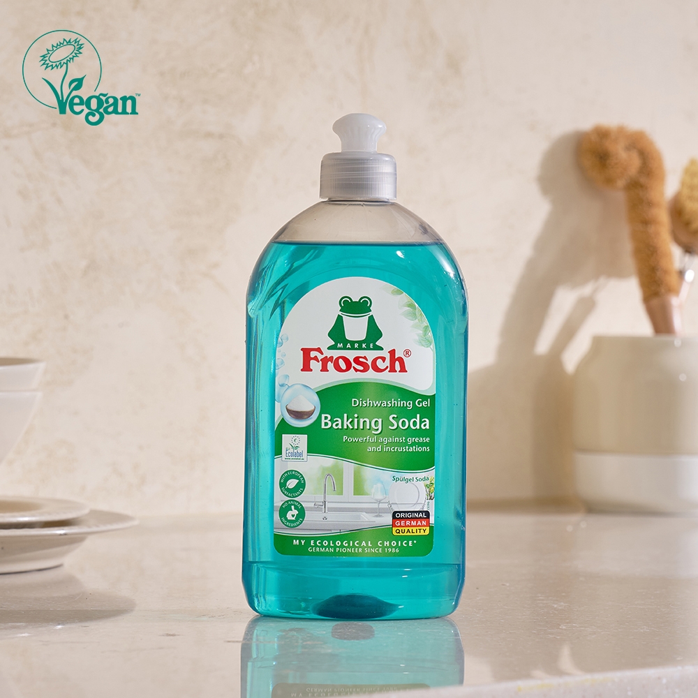 K-Lifestyle FROSCH German Vegan Kitchen Detergent Baking Soda 500ml (500ml)