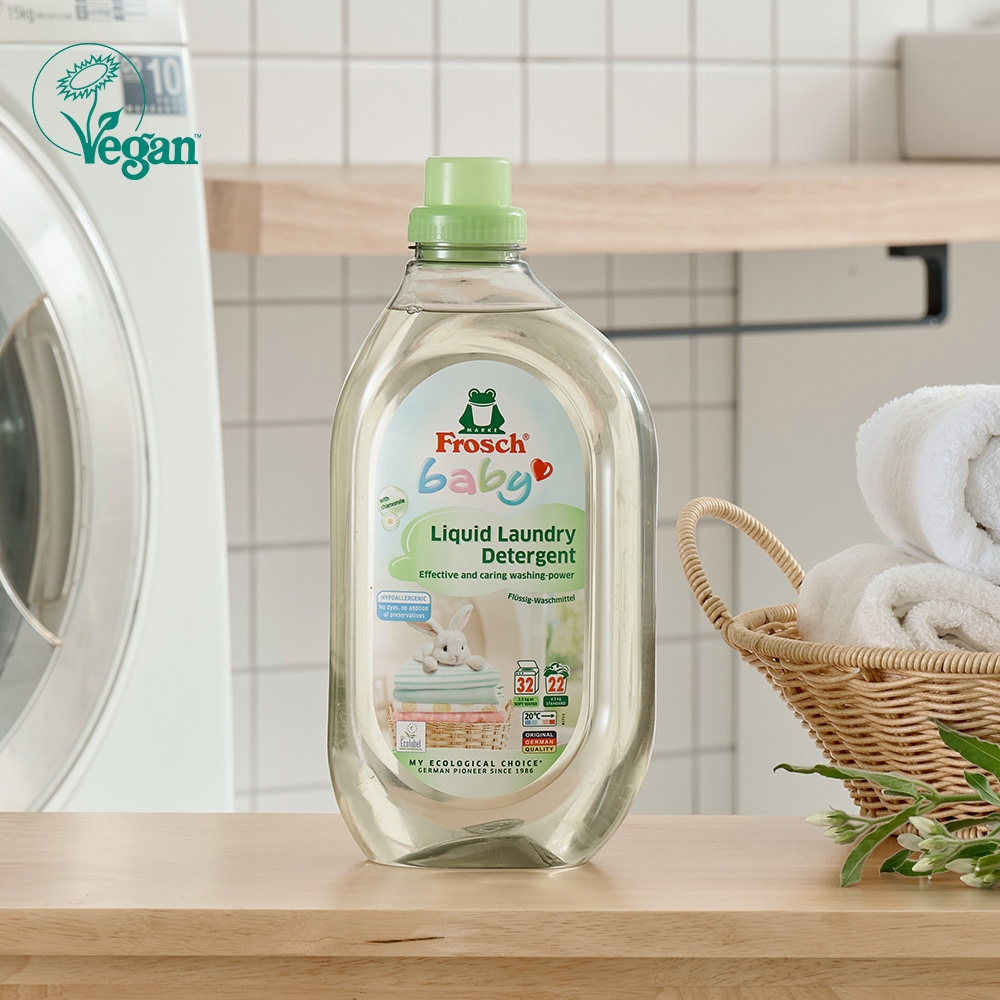 K-Lifestyle FROSCH German Vegan Baby Laundry Detergent 1.5L (1.5L)