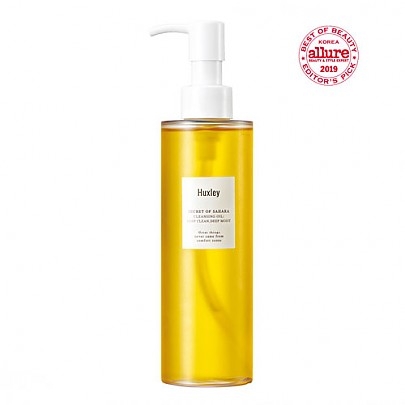 Huxley CLEANSING OIL : BE CLEAN, DEEP MOIST 200ml