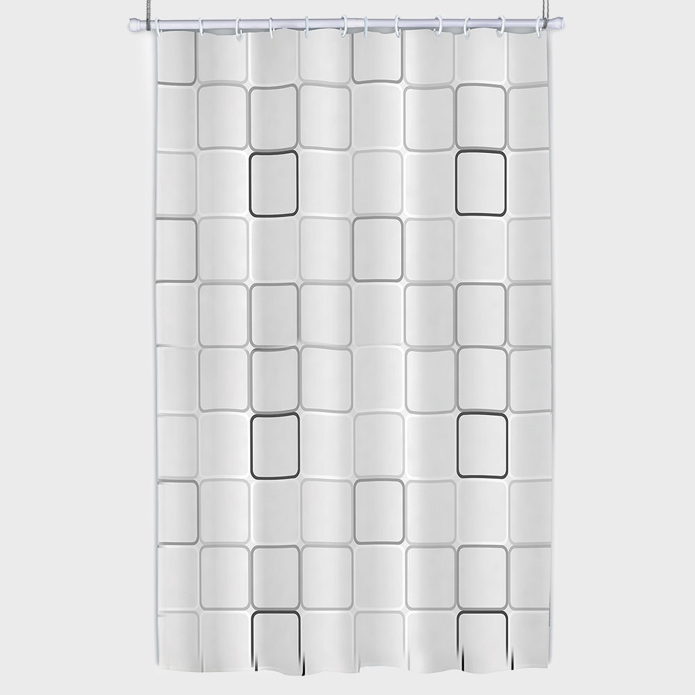 K-Lifestyle gedy Domino PEVA shower curtain