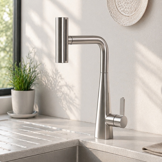 K-Lifestyle haatz L-shaped waterfall sink faucet kitchen faucet Ponte 206 FC-TS200