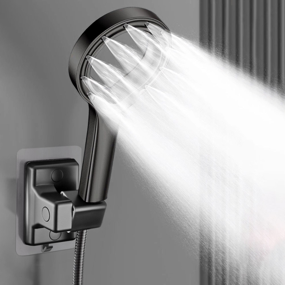 K-Lifestyle MONACOOLIVE Seamless Heavy Rain Shower Shower + Hose + Shower Holder Full Set