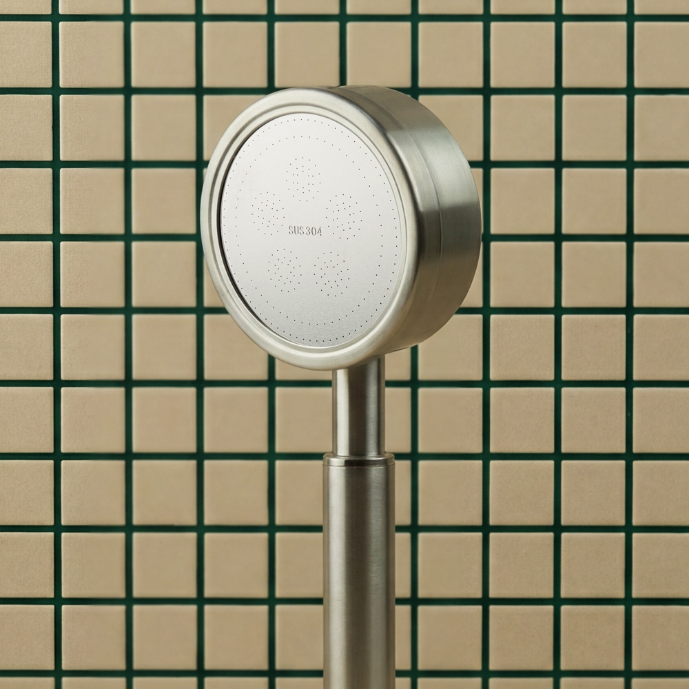 K-Lifestyle BATHTEM High-Pressure Matte Nickel SUS304 Shower Head