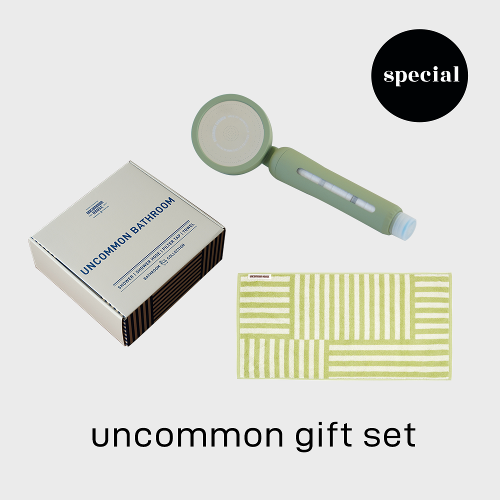 K-Lifestyle UNCOMMONHOUSE Bathroom 01 (1 Shower Head + 1 Towel)