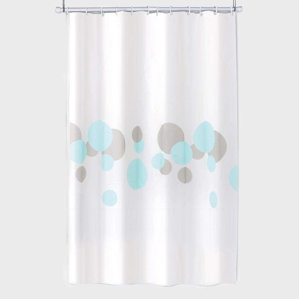 K-Lifestyle gedy Circle PEVA Shower Curtain 180x200