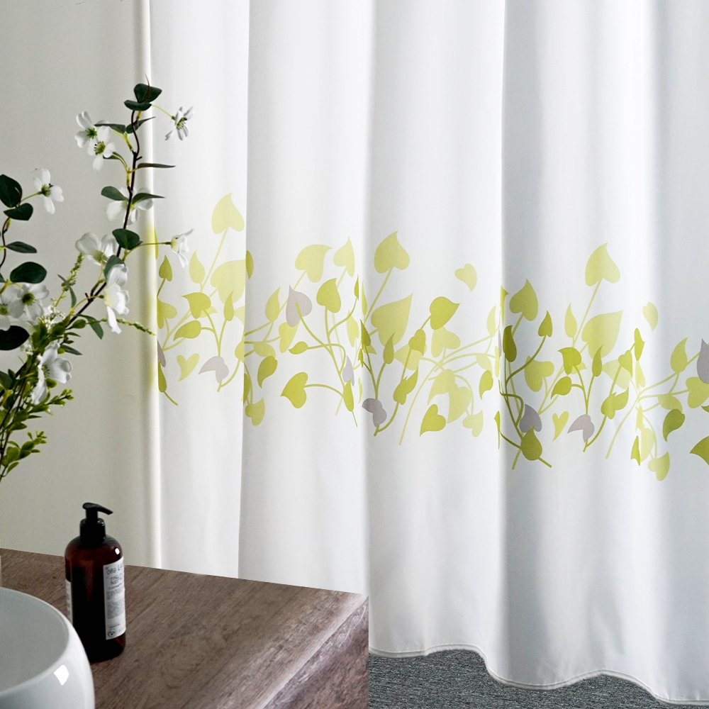 K-Lifestyle gedy B-Bio Polyester Fabric Shower Curtain 180x200cm