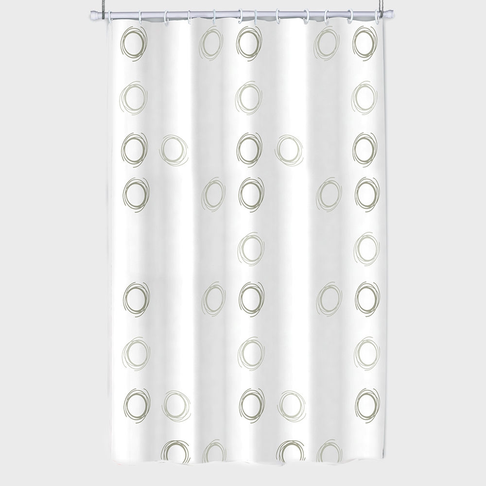 K-Lifestyle gedy NIDI PEVA shower curtain