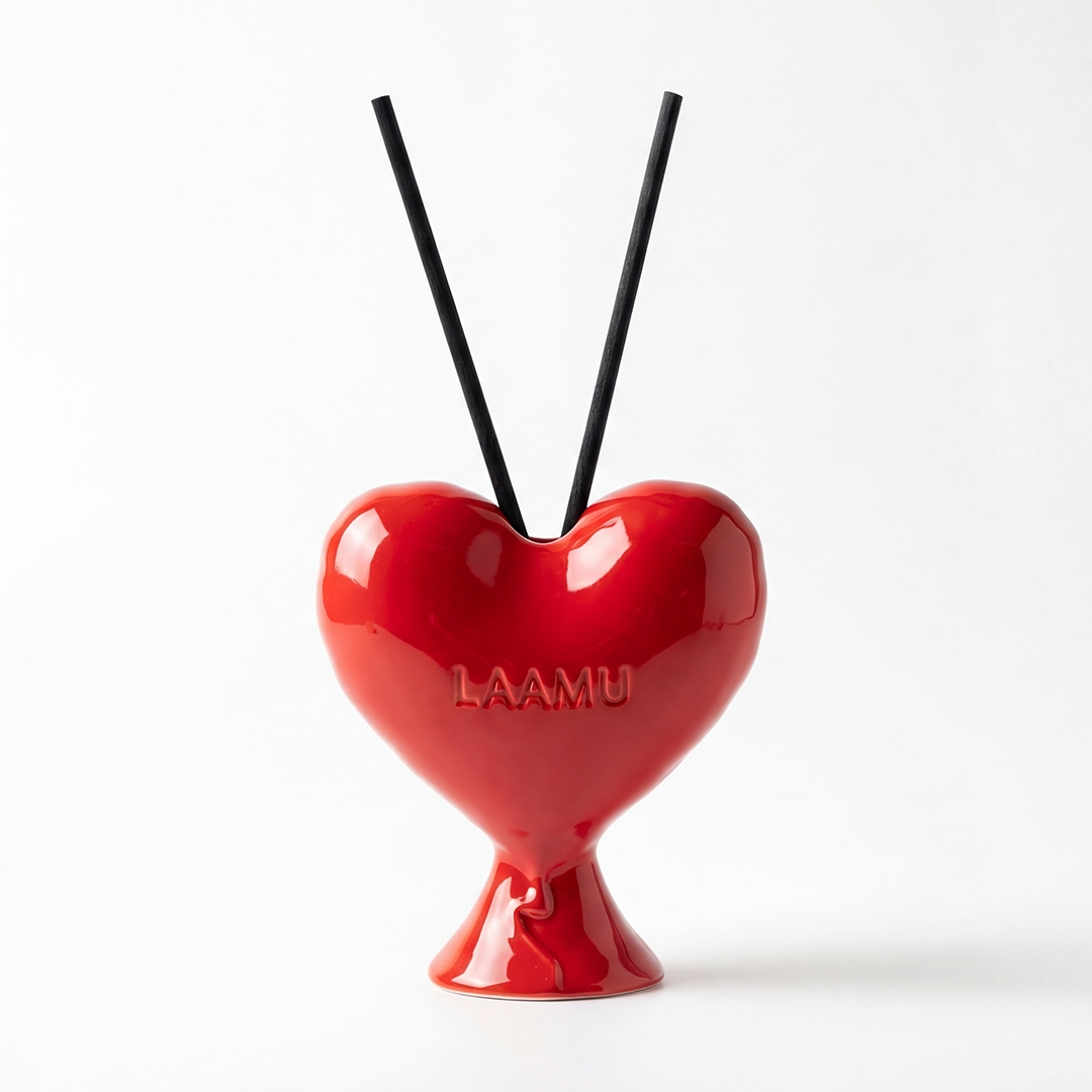 K-Lifestyle LAAMU Heart Balloon Ceramic Object Diffuser 150ml (150ml) – image 1 of 2