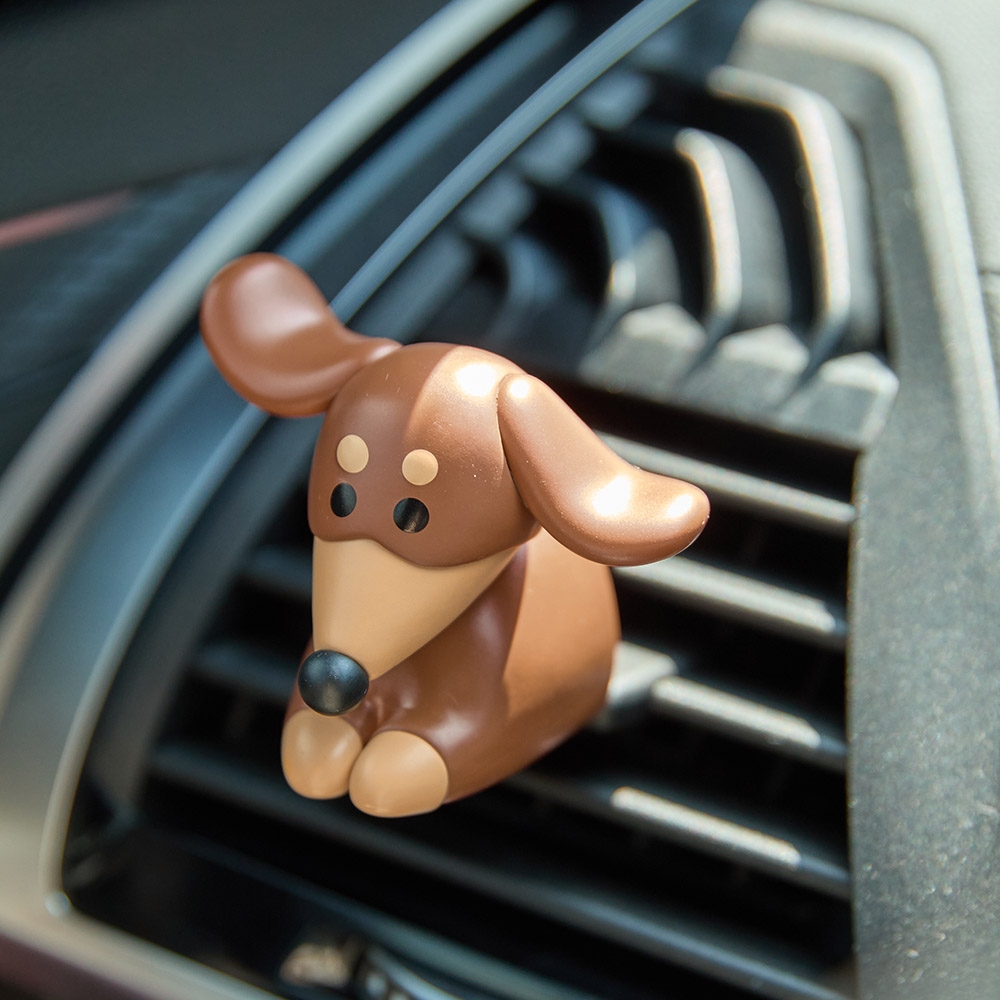 K-Lifestyle LINE FRIENDS SQUARE Joguman Throw Away Car Air Freshener Woody (Random) – image 2 of 2