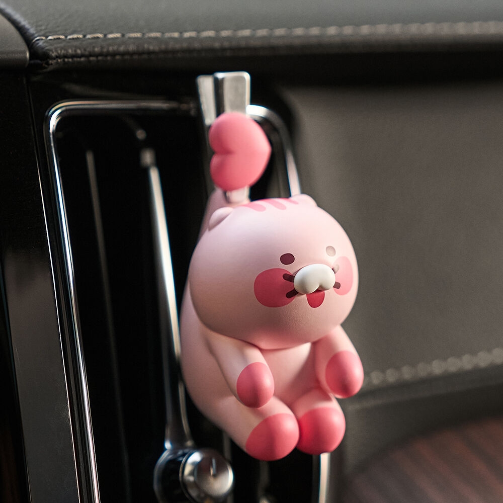 K-Lifestyle KAKAO FRIENDS Black Chun Car Air Freshener Pink_Chunsik – image 2 of 2