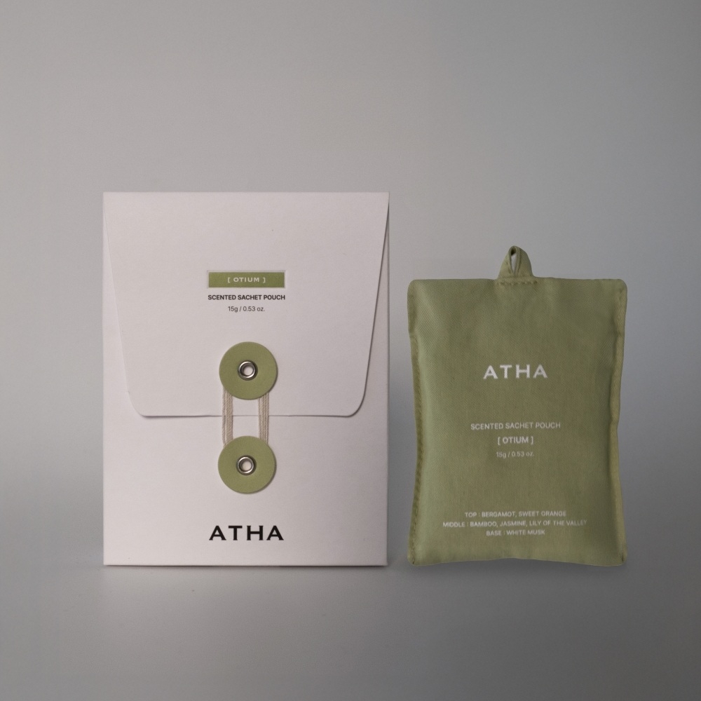 K-Lifestyle ATHA Scented Sachet Pouch / OtiumScented Sachet Cotton Fabric Scented Pouch Objet Otium – image 1 of 2