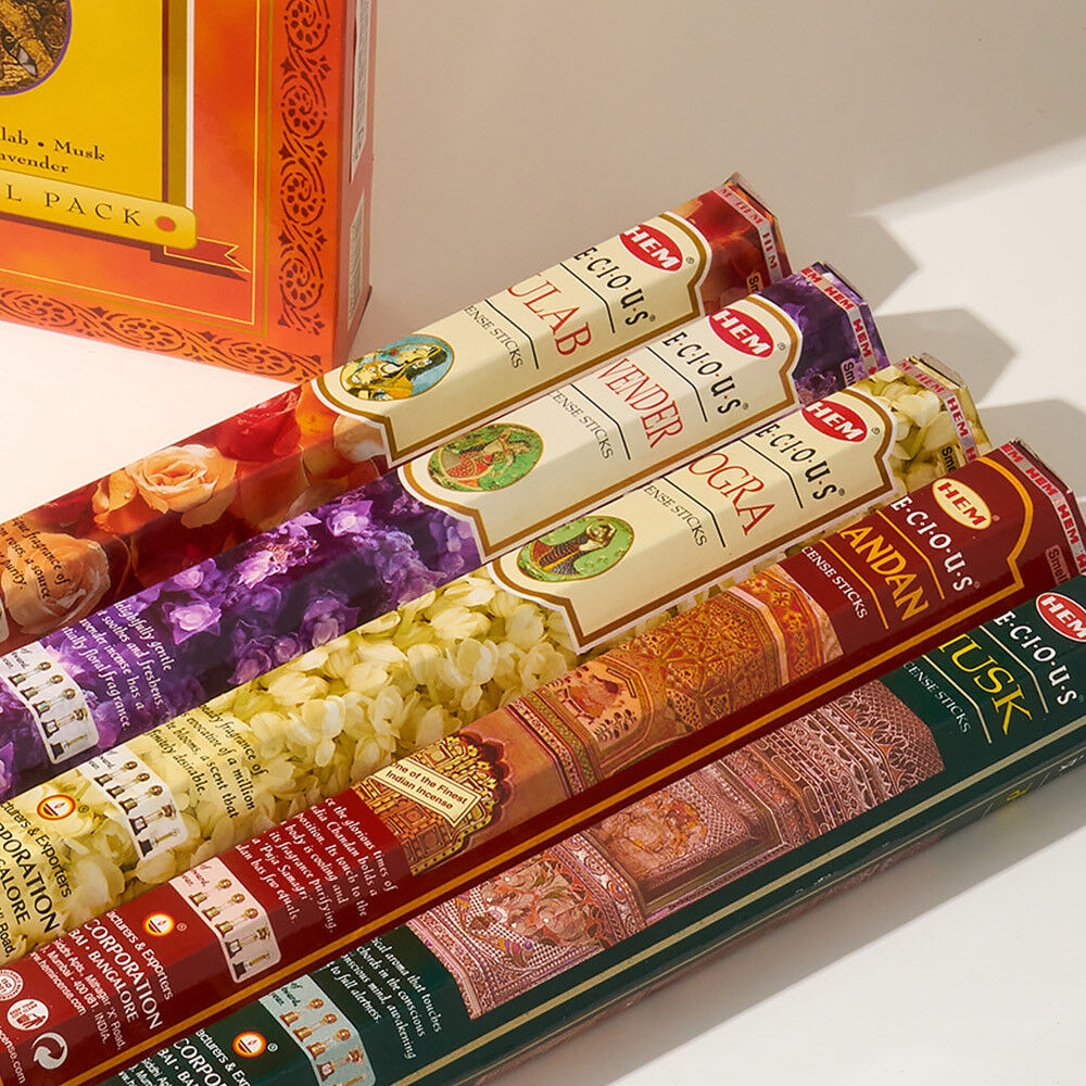 K-Lifestyle heavensense Hem Hexa Series_Aroma Incense Sticks (20-pack) (No. 1~10)