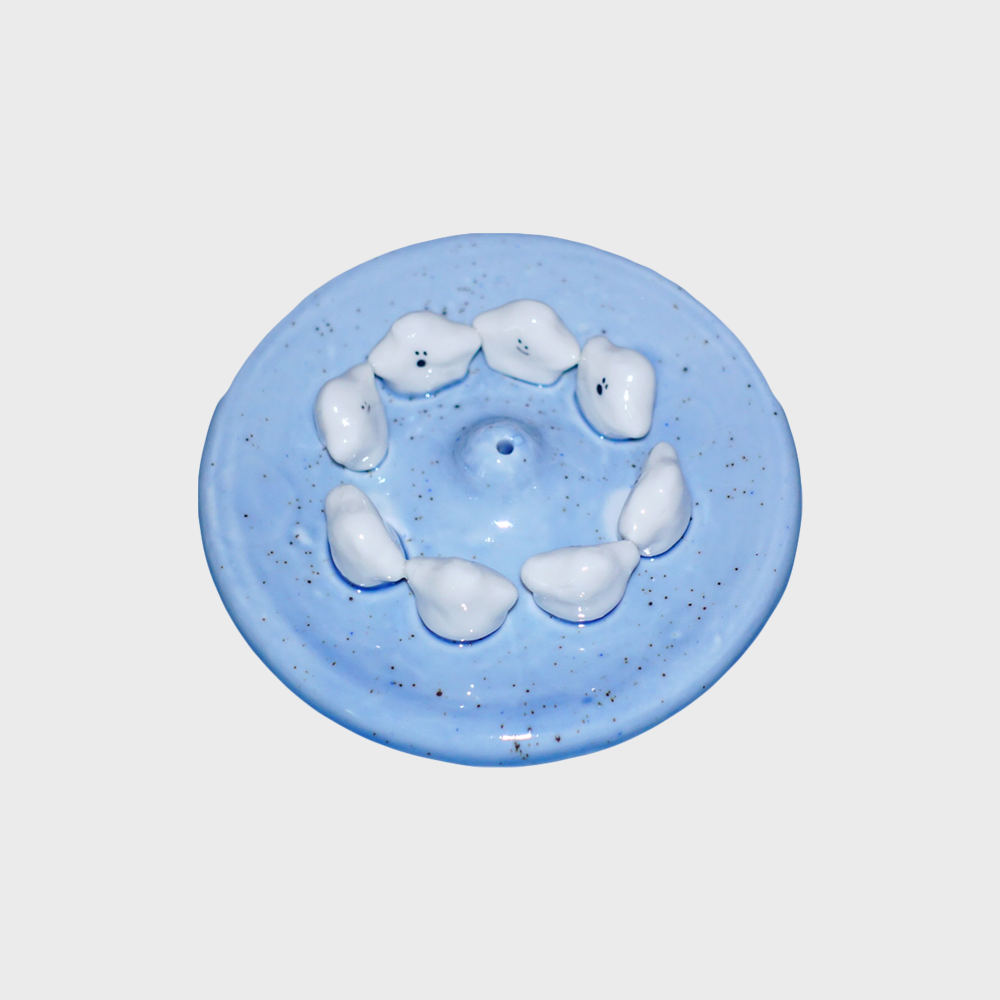 K-Lifestyle WWOOWOOO Ghost Party Incense Holder