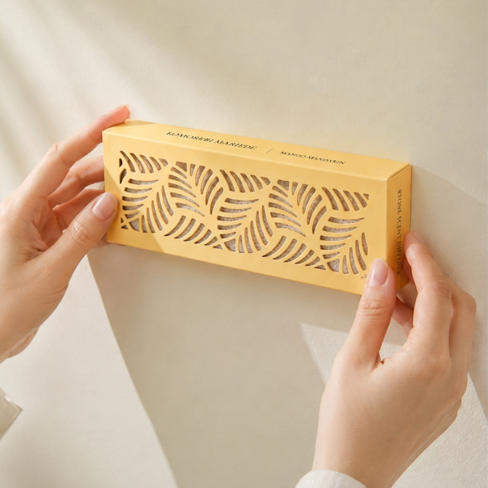 K-Lifestyle KOMOREBI MARIEDE Stick-on air freshener patch stone diffuser