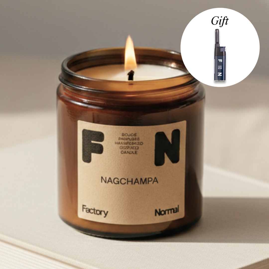 K-Lifestyle factory normal Brown jar candle 210g (210g) – image 2 of 2