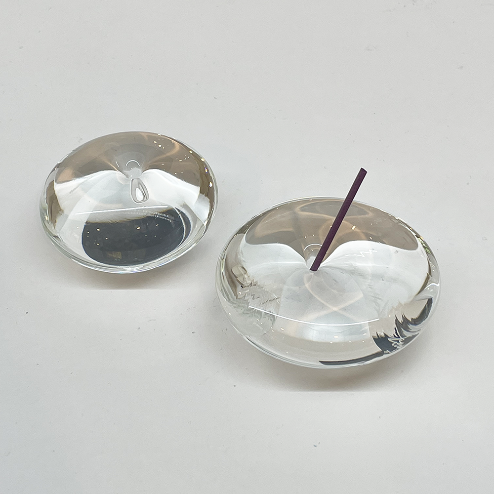 K-Lifestyle OBJECTHOOD Artist Kim Dong-wan_GLASS INCENSE HOLDER – image 2 of 2