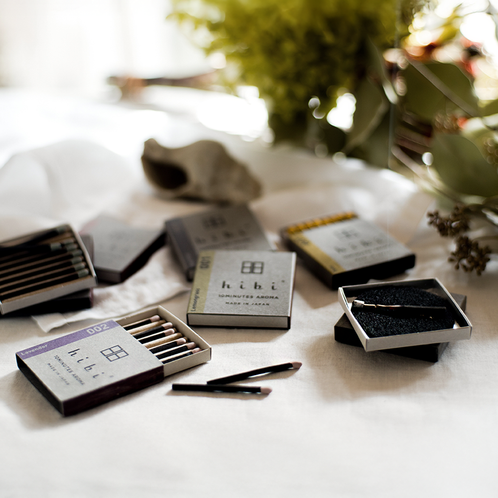 K-Lifestyle HIBI Aroma Incense Original Scent Regular 7 Flavors 10 Minutes Aroma Regular Box 7 Fragrances – image 1 of 2
